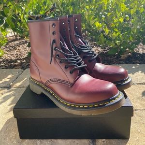 Dr. Martens ‘1460 W’ Boot CHERRY RED